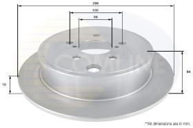 COMLINE ADC0823 - DISCO FRENO