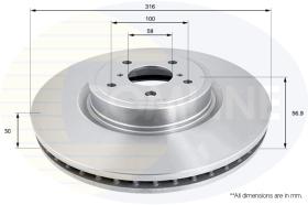 COMLINE ADC0824V - DISCO FRENO