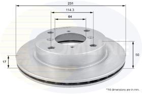 COMLINE ADC0906V - DISCO FRENO