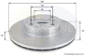 COMLINE ADC0914V - DISCO FRENO