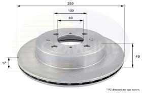 COMLINE ADC0920V - DISCO FRENO