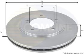 COMLINE ADC0921V - DISCO FRENO