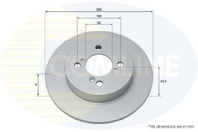 COMLINE ADC0932 - DISCO FRENO