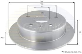 COMLINE ADC1012 - DISCO FRENO