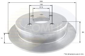 COMLINE ADC1014 - DISCO FRENO