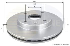 COMLINE ADC1054V - DISCO FRENO