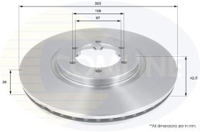 COMLINE ADC1084V - DISCO FRENO