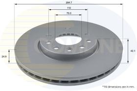 COMLINE ADC1108V - DISCO FRENO