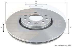 COMLINE ADC1115V - DISCO FRENO