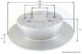 COMLINE ADC1126 - DISCO FRENO