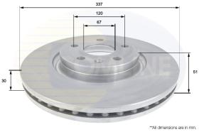 COMLINE ADC1141V - DISCO FRENO