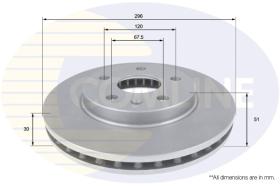 COMLINE ADC1143V - DISCO FRENO