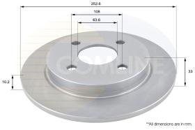 COMLINE ADC1207 - DISCO FRENO