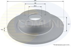 COMLINE ADC1226 - DISCO FRENO