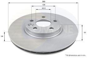 COMLINE ADC1237V - DISCO FRENO