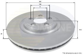 COMLINE ADC1252V - DISCO FRENO