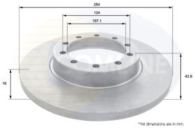 COMLINE ADC1253 - DISCO FRENO