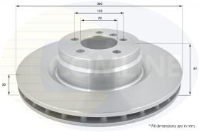 COMLINE ADC1261V - DISCO FRENO