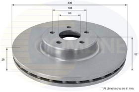 COMLINE ADC1265V - DISCO FRENO