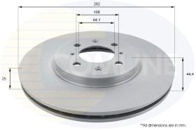 COMLINE ADC1339V - DISCO FRENO