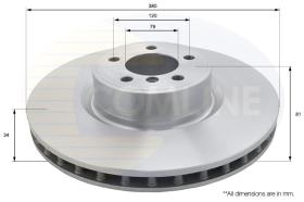 COMLINE ADC1341V - DISCO FRENO