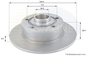 COMLINE ADC1419 - DISCO FRENO