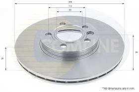 COMLINE ADC1434V - DISCO FRENO