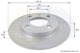 COMLINE ADC1439 - DISCO FRENO