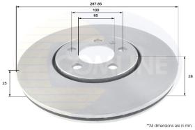 COMLINE ADC1463V - DISCO FRENO