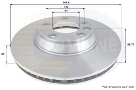 COMLINE ADC1474V - DISCO FRENO