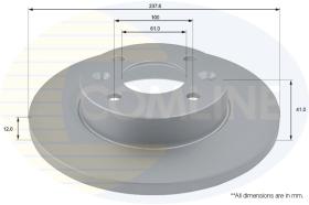 COMLINE ADC1503 - DISCO FRENO