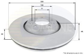 COMLINE ADC1552V - DISCO FRENO