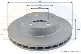 COMLINE ADC1572V - DISCO FRENO