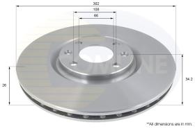 COMLINE ADC1592V - DISCO FRENO