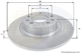 COMLINE ADC1596 - DISCO FRENO