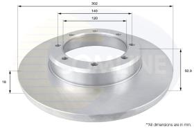 COMLINE ADC1598 - DISCO FRENO