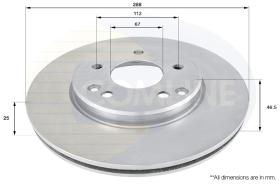 COMLINE ADC1603V - DISCO FRENO