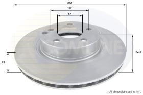 COMLINE ADC1624V - DISCO FRENO