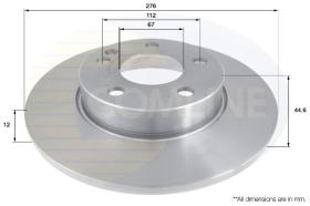 COMLINE ADC1638 - DISCO FRENO