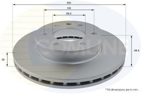 COMLINE ADC1640V - DISCO FRENO