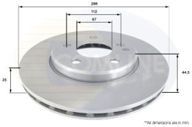 COMLINE ADC1641V - DISCO FRENO