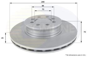 COMLINE ADC1667V - DISCO FRENO