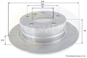 COMLINE ADC1711 - DISCO FRENO