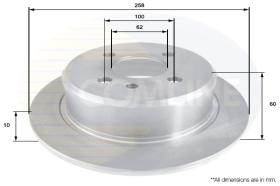 COMLINE ADC1715 - DISCO FRENO