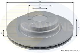 COMLINE ADC1729V - DISCO FRENO