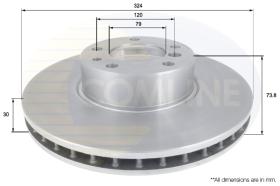 COMLINE ADC1735V - DISCO FRENO