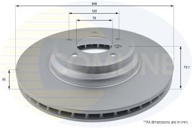 COMLINE ADC1763V - DISCO FRENO