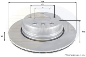 COMLINE ADC1771V - DISCO FRENO