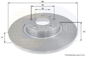 COMLINE ADC1807 - DISCO FRENO