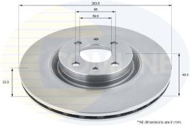 COMLINE ADC1811V - DISCO FRENO